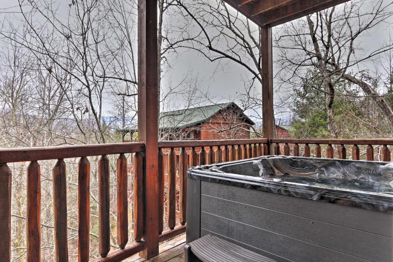 Cabin With Pool Access About 3 Mi To Downtown Gatlinburg Exterior foto